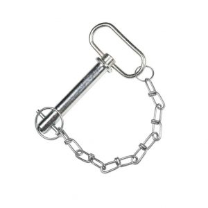 Hitch pins with chains