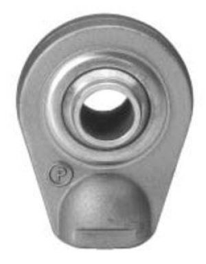 Ball joint terminal with round end
